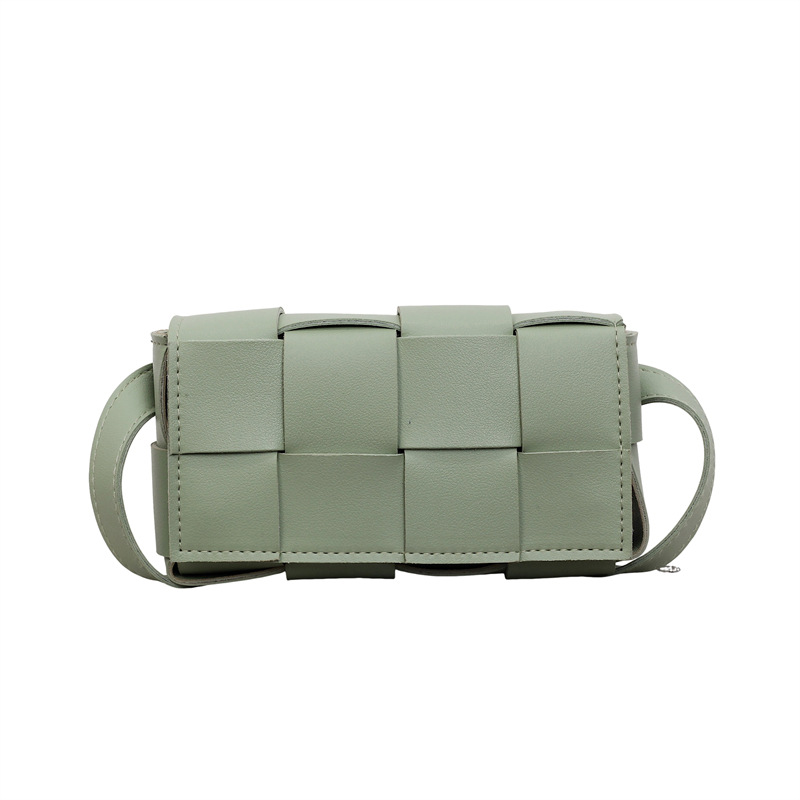 2026 nuevo bolso de verano de tejido estilo coreano bolso de mochila de moda color caramelo bolso de hombro de nicho simple