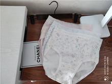 女士大码内裤螺纹棉外贸日单中高腰胖200斤微商一件代发直播供货