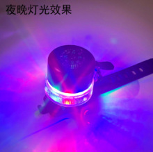 自行车骑行炫彩车铃铛铝合金防锈防水指南针多功能充电小巧车铃铛