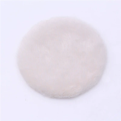 Live-Streamed Clothing and Accessories, Fur Wool pad - standard-beige-round-18cm