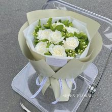 韩风初恋纯色鲜花包装纸批发花束包花纸防水加厚纸包花材料