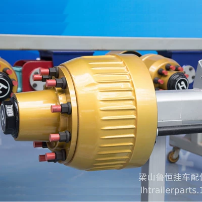 Manufacturers Export 13 Tons-25 Tons Trailer Axle German Style Axle Axle (Rear axle)