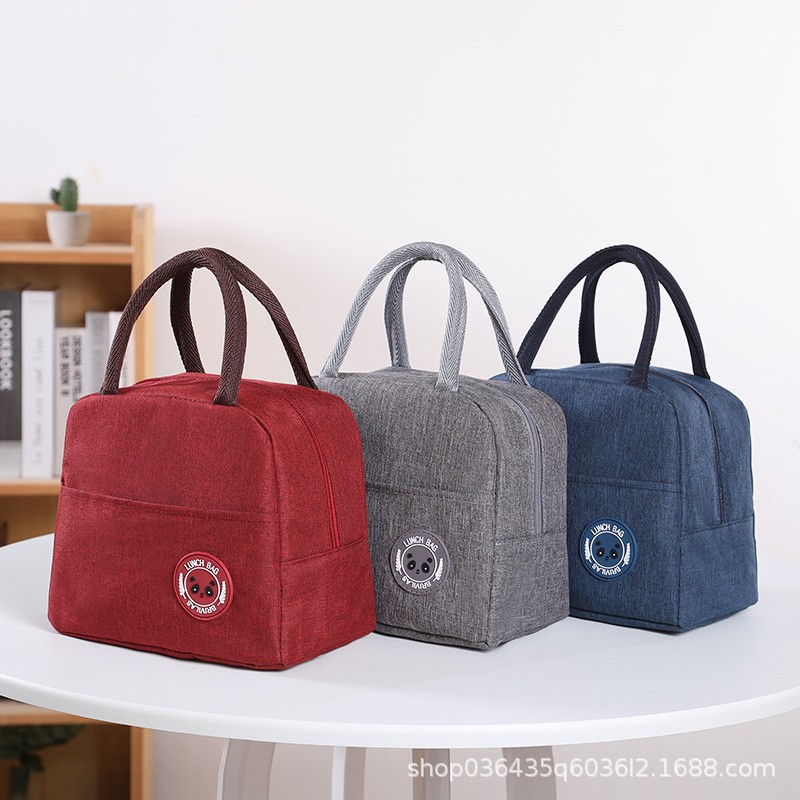 Portable bento bag lunch box Thermal insulation bag students lunch bag office workers with food storage bag to issue cross-border lunch box bag