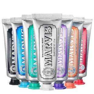 Italian Imported Mars Toothpaste Mint Gift Box 25ml Brightening Portable Travel Gift Wholesale Cleaning
