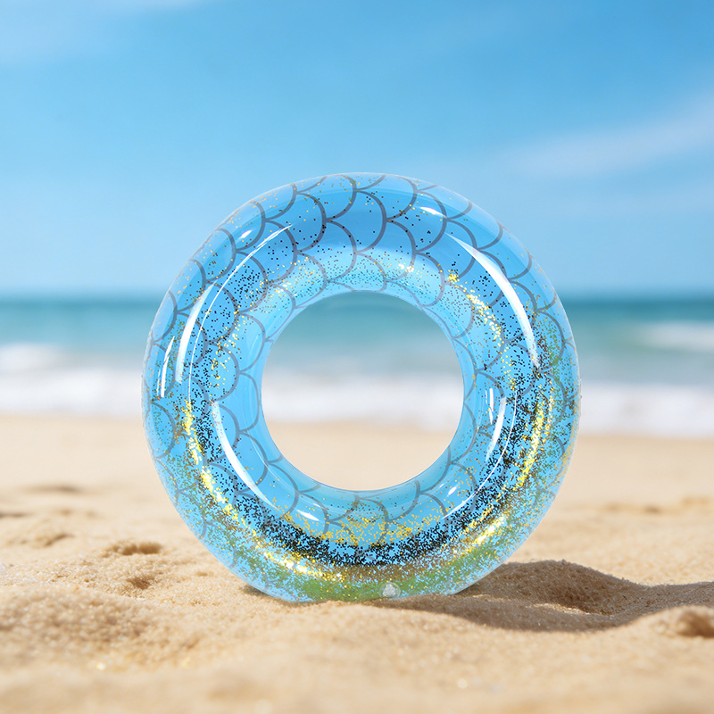Anillo de natación infantil de plumas de mar para bebés de 3 a 6 años de edad para adultos engrosados inflables anillo infantil axillar fábrica al por mayor