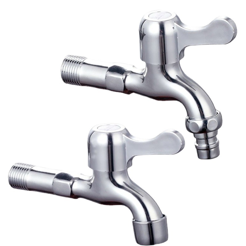 Washing machine faucet wholesale mop pool faucet 4 points washing machine faucet water cage head washing machine water nozzle