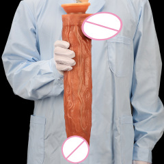 43*7.3 Extra Large Extra Large Anal Plug Penis Liquid Silicone Dual Hardness Simulation Extra Large Penis Adult Sex Toy