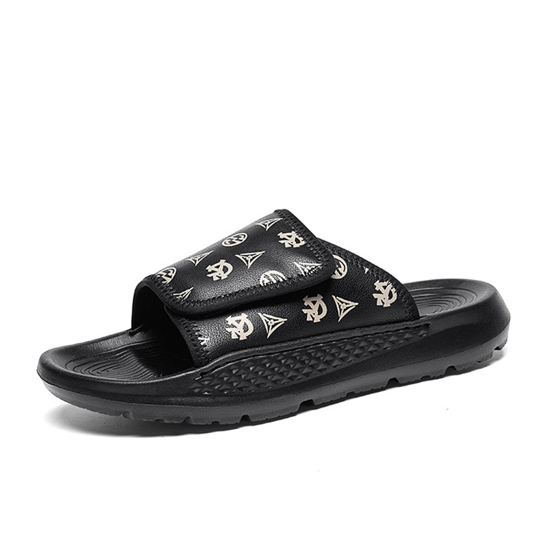 Chanclas Sandalias y pantuflas casuales para hombres Verano para hombres Velcro para hombres Zapatos retro de playa 2025 Nuevo estilo