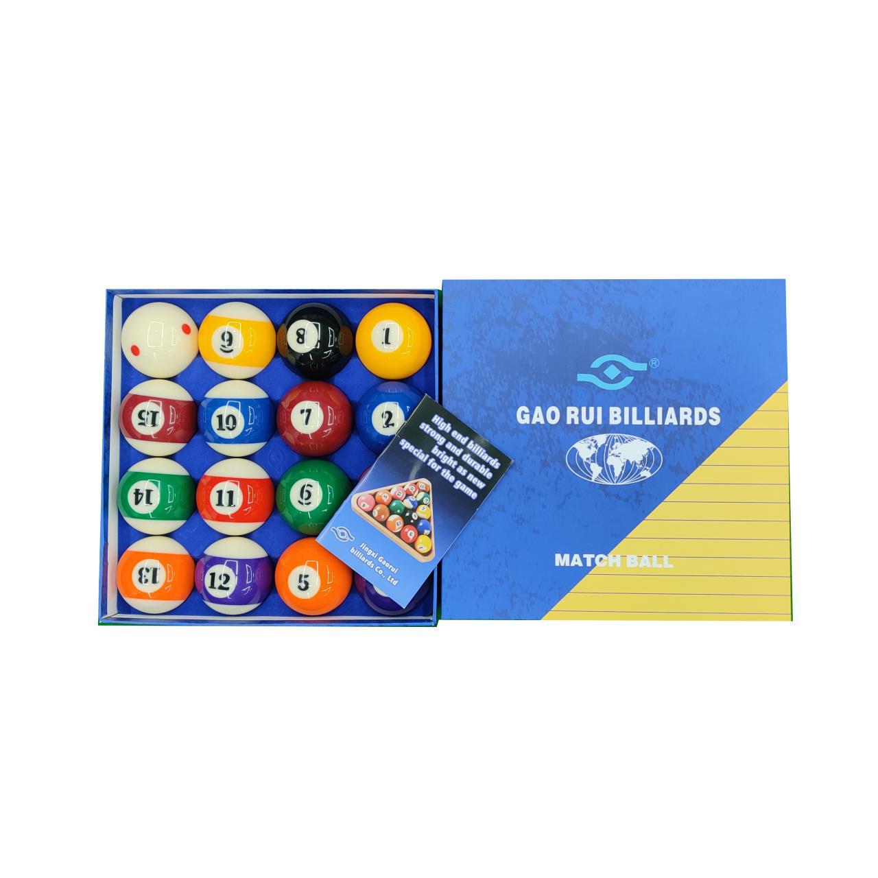 Americano 8A billar Grande Mediano y ocho billar estándar bola de cristal 57,2mm bola casa