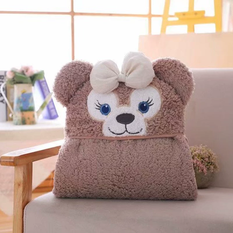 Carpet-wrapped cute cat powder Shirley Mei Cross-border plush painter large size Duffy Fox Shawl Cape Star Dailu