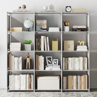 Simple Bookshelf Floor-Standing Storage Rack Student Desk Bookcase Children's Desktop Small Bookshelf Storage Rack Simple Modern Factory