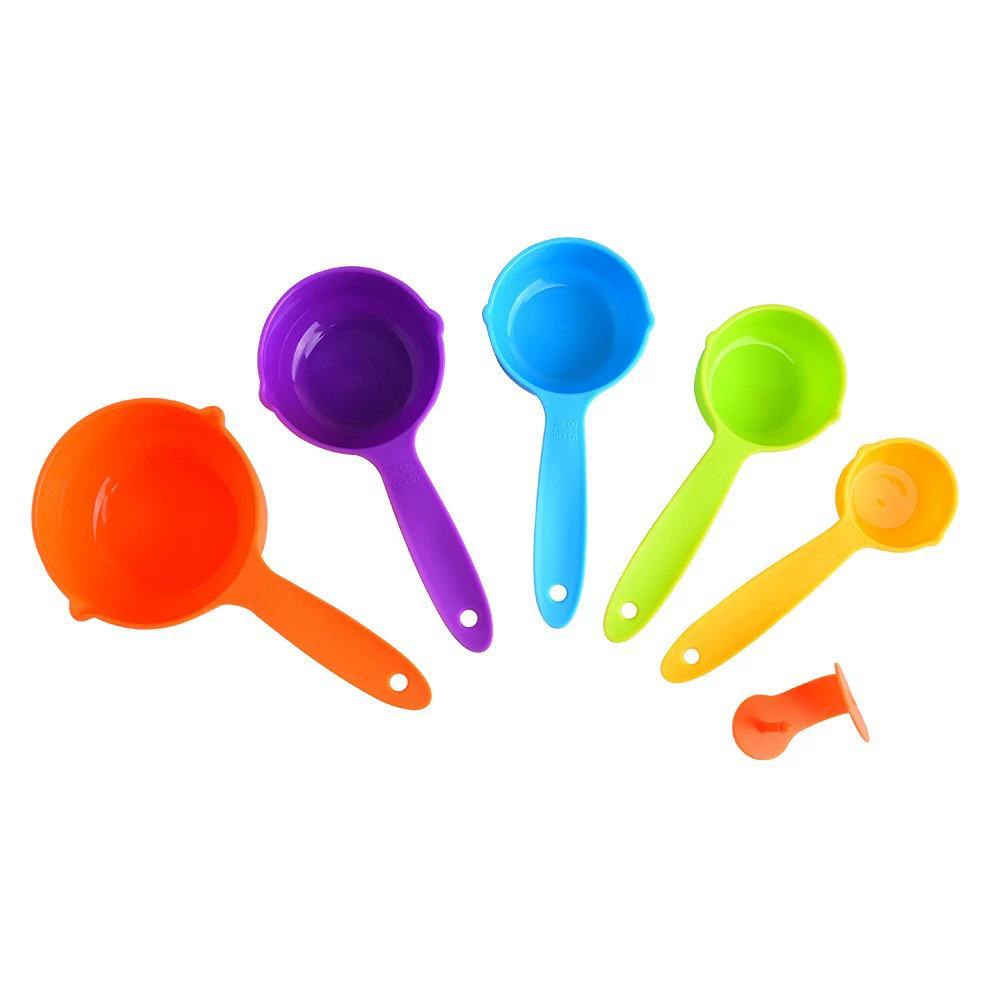 Measuring spoon, measuring cup, milk powder, plastic set, DIY, 10 pieces