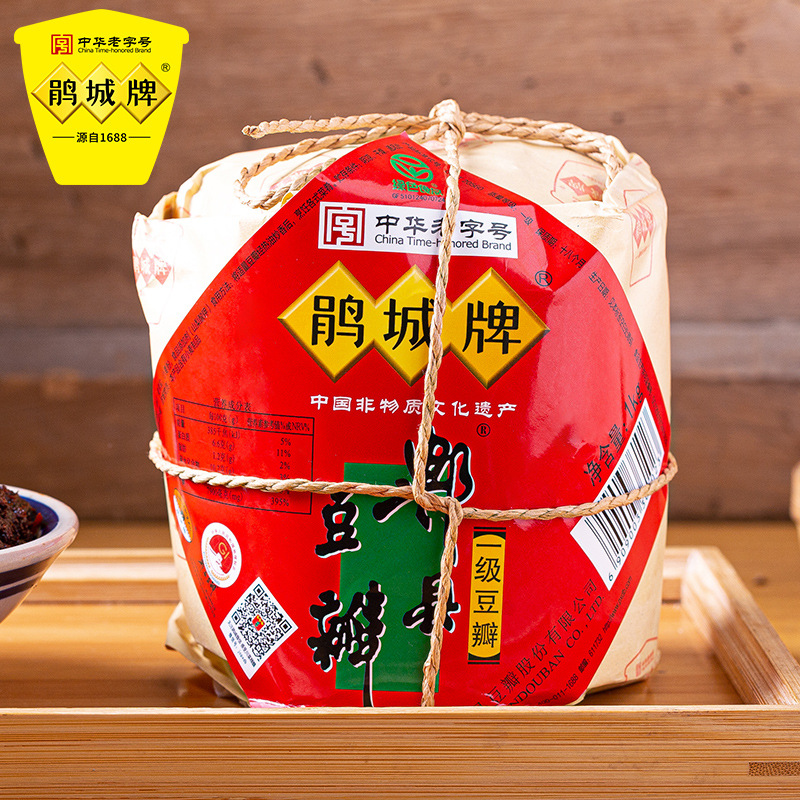 Wholesale Chuanqing Brand First-Grade Pixian Doubanjiang 1kg Paper Packaging Sichuan Specialty Authentic Home-Use Stir-Fry Chili Sauce