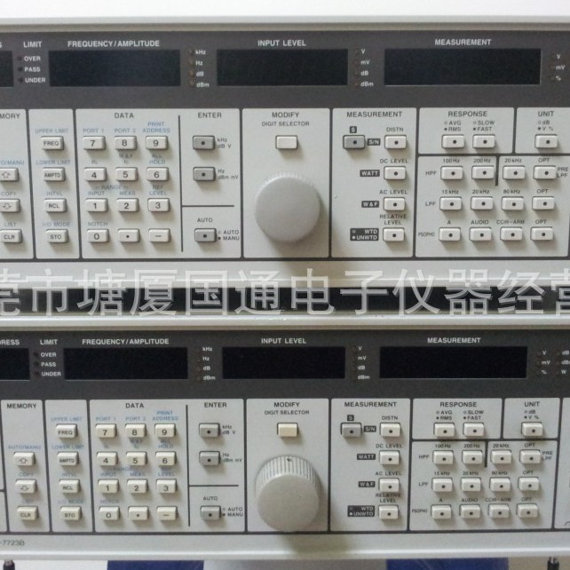 日本松下VP7723B音频分析仪的分析低价处理