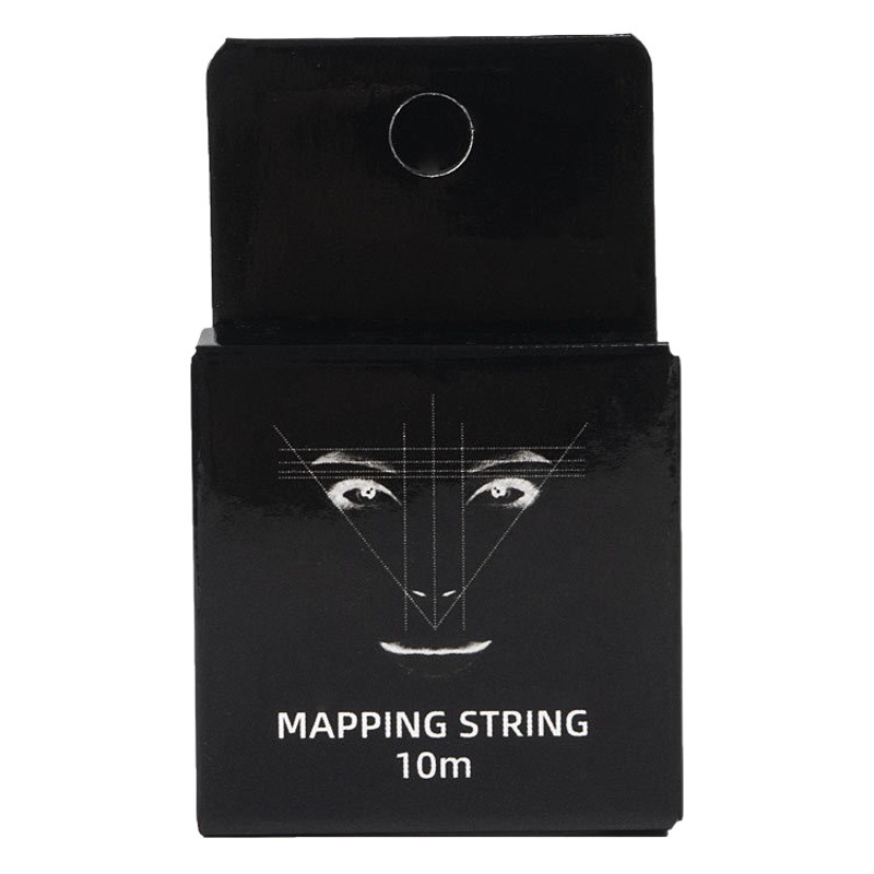 MappingString with ink embroidery line ruler positioning line ink line box positioning mapping line box line ruler