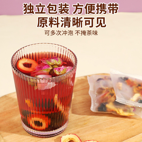 Wholesale Medlar, Hawthorn, and Tangerine Peel Tea Combination—Health-Promoting Tea Available for Drop Shipping; Large Quantities Offered at Competitive Prices.