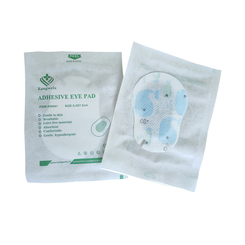 Kangwella parche ocular para niños ambliopía cubierta monocular máscara ocular corrección de la visión de dibujos animados cubierta completa parche en el ojo transpirable