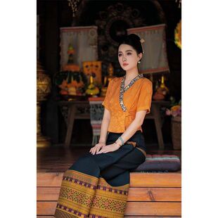Xishuangbanna Dai Ethnic Style Exotic Princess New Women's Clothing Niche New Chinese Style Summer