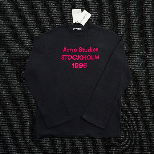 Acne Studios 1996 Logo T-shirt Black