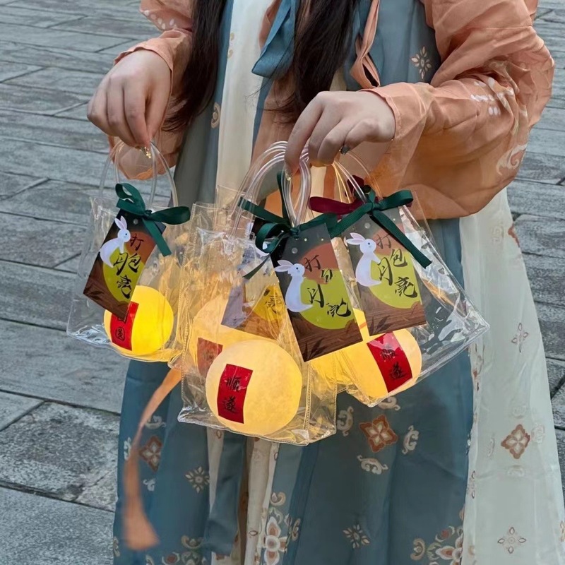 中秋节氛围夜市市集摆摊打包月亮月球小夜灯游园会活动礼品伴手礼|undefined