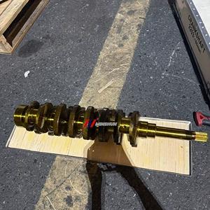 Kubota V2203 Engine Crankshaft 52mm Excavator Loader Diesel Engine Crankshaft Parts