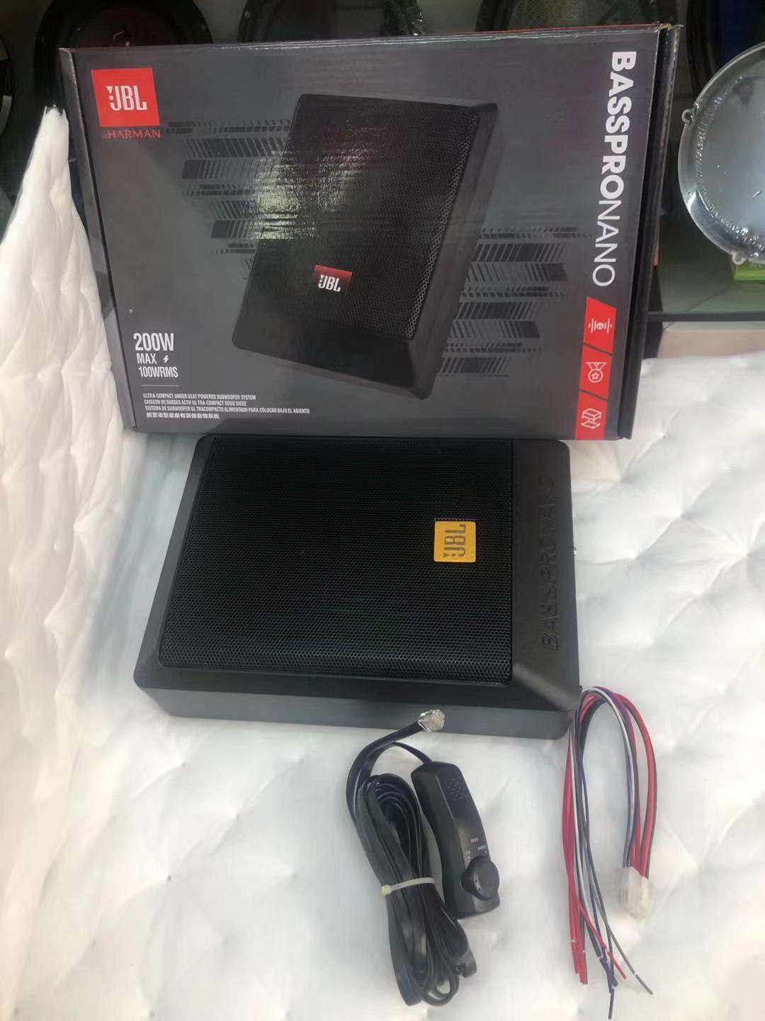 代理直销品牌超薄重低音有源汽车低音炮汽车音响喇叭车载低音炮