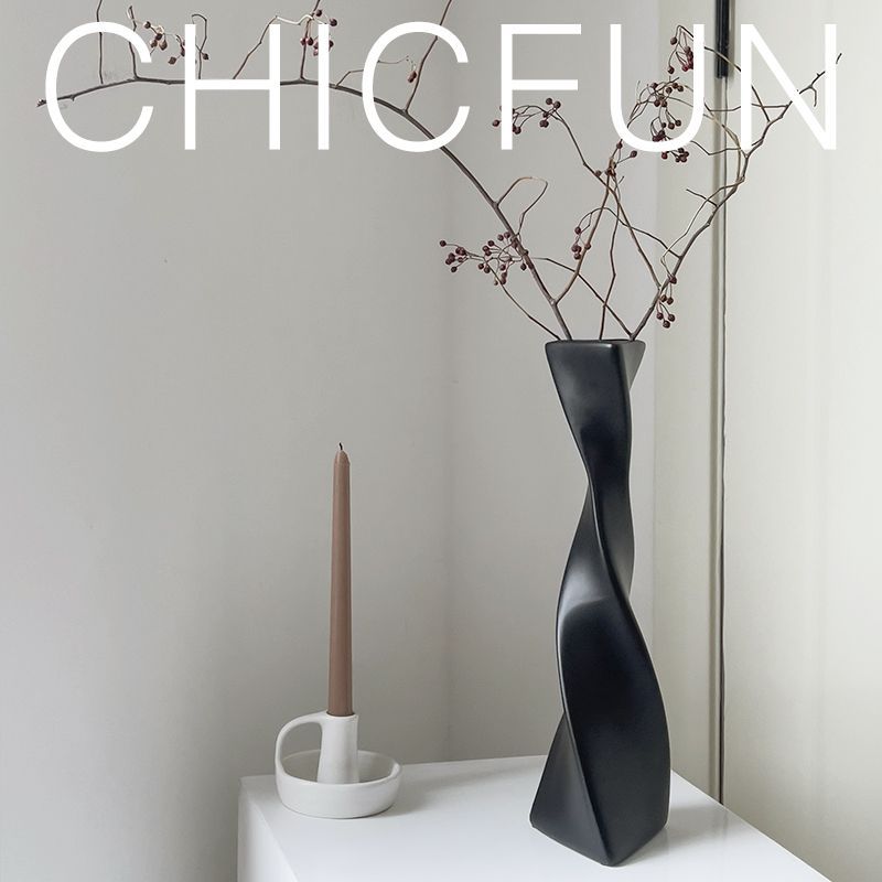 Entrance Ornaments Tv Cabinet Decoration Floor-Standing Twisted Vase High-End Art Living Room Creative Desktop Wine Cabinet Sofa