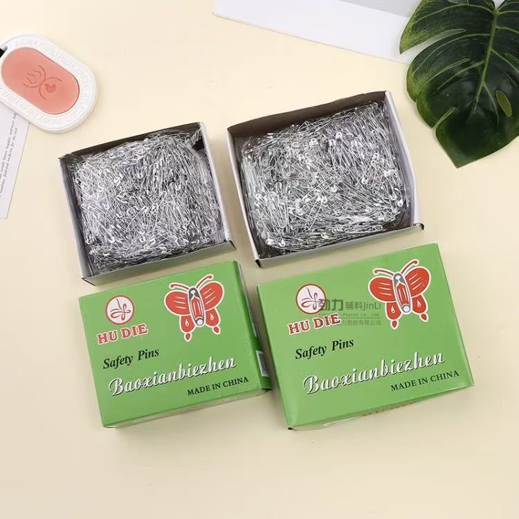 Broche al por mayor de fábrica, hebilla de chal, pin de seguridad de calabaza, hebilla de placa de acero inoxidable de hierro, tamaño completo, punto