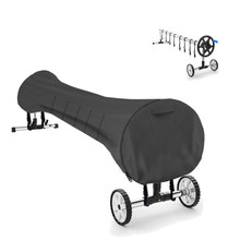 户外210D牛津布防水 全包泳池太阳能卷轴罩 泳池盖卷盘保护罩