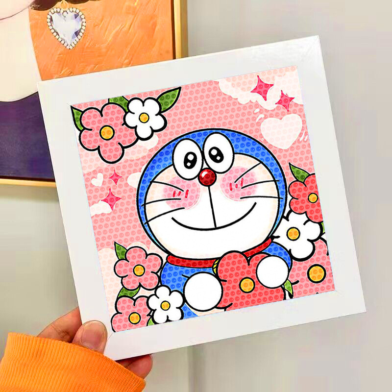 Nuevo dibujo de diamante infantil de labu diy pegatinas de diamante con marcos de fotos hechas a mano diy puzzle pegatinas de mampostería image 68