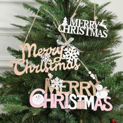 香港恒クリスマス英語アルファベットのペンダントmerry christmasクリスマスツリーペンダント祝日装飾品