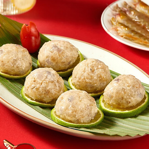 Fresh Shrimp Paste for Home Use, Pure Shrimp Paste, Small Packaged Shrimp Balls, Douchi Hot Pot Ingredients, Hot Pot Side Dishes