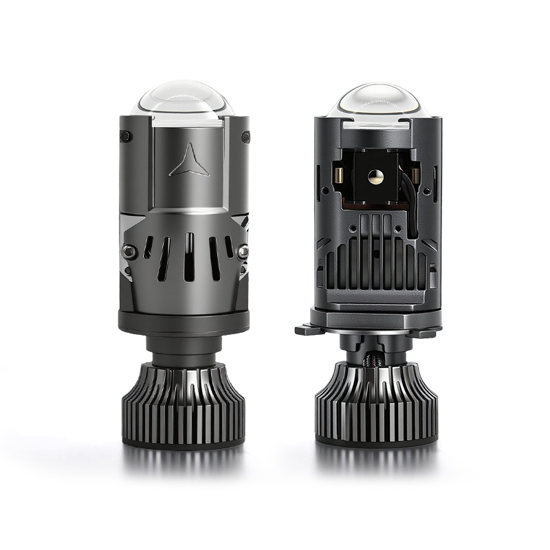 Nuevo H4 lente M01 - C alta potencia 60W ultra brillante lejos y cerca en un automóvil motocicleta ojo de pez luz LED