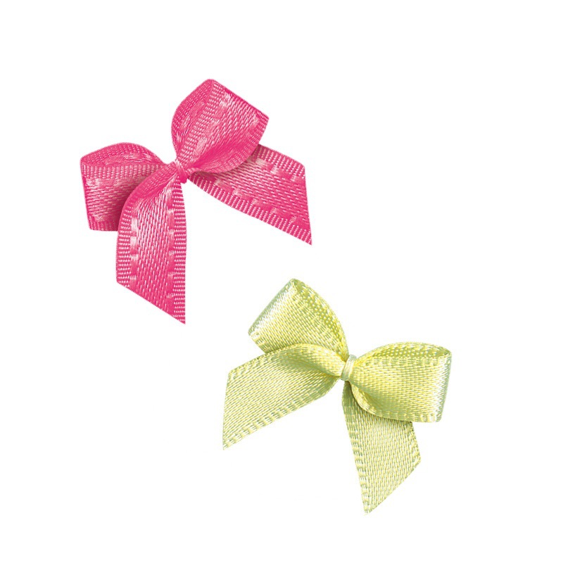 Hecho a mano arco cinta horquilla accesorios para el cabello regalo embalaje al por mayor accesorios de ropa DIY cinta 2 puntos arco