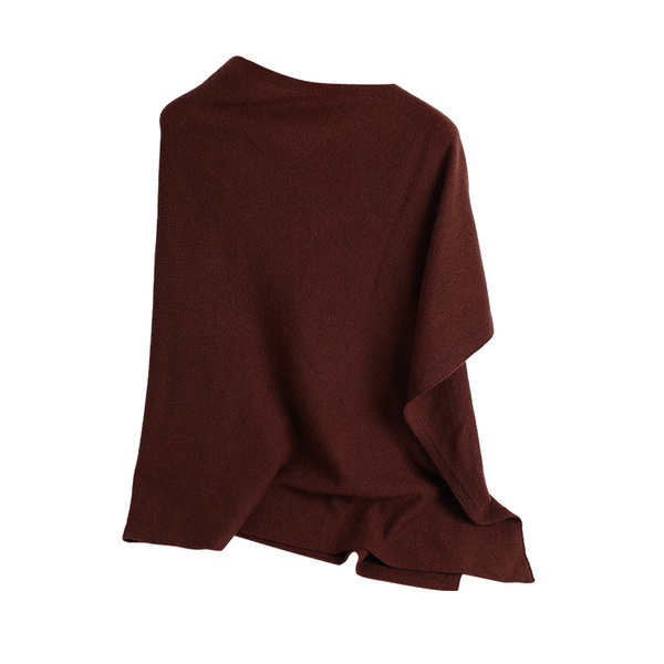 Elegant cashmere woolen solid color trench coat