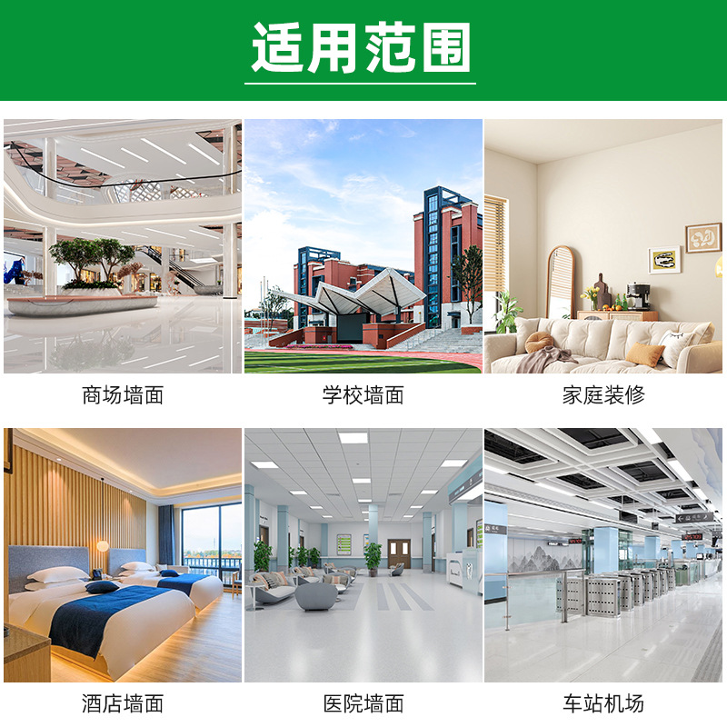 Pintura de látex de pared interior mate blanca acuosa al por mayor decoración para el hogar anti-corrosión de pared interior y exterior pintura de acabado de color sintonizable