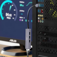 ��ľ��4��1������ USB3.0�DRJ45�W�� ̨ʽ�C�Pӛ���W���Uչ ��y