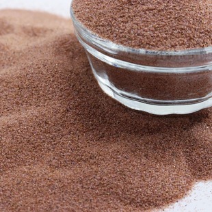 Pink Garnet Abrasive Non-Metallic Sandblasting Abrasive for Zinc-Plated Parts Surface Free Sample Test