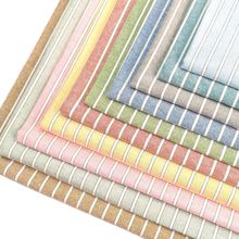 CVC牛津纺条子布衬衫箱包鞋帽面料厂家直销现货供应