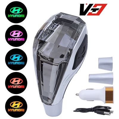 Hot-Selling Foreign Trade Car Modification Cab and accessories - modern-gray-crystal-with-light-on-both-sides