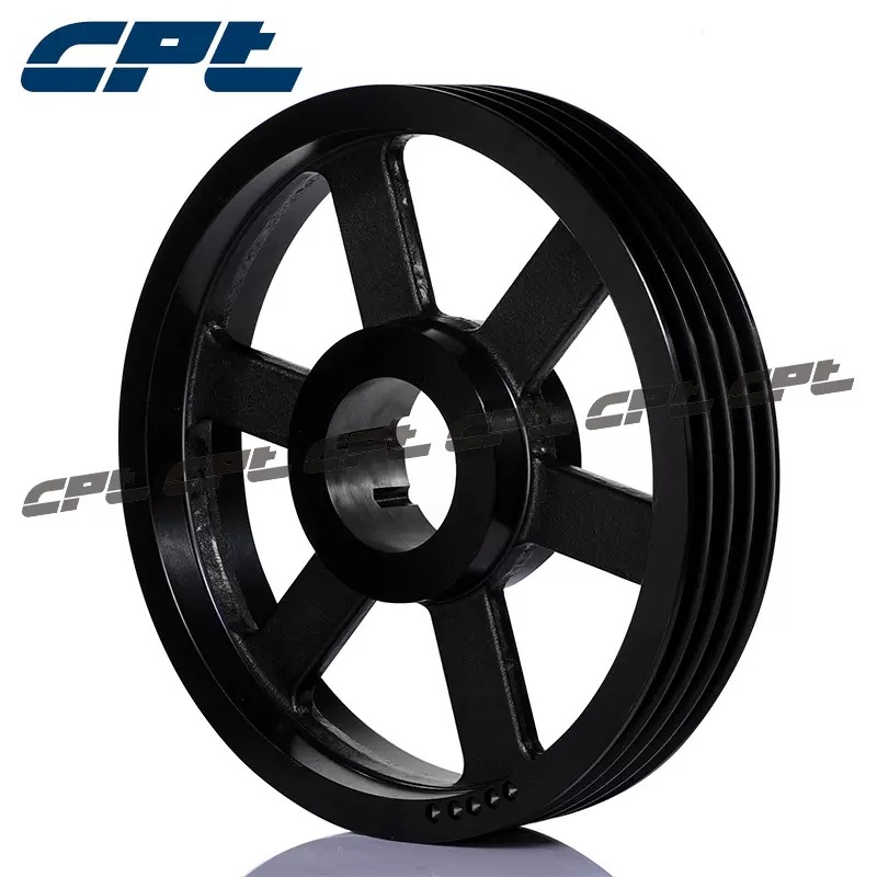 CPT欧标皮带轮SPC475-04-3535四槽节径475适配锥套3535铸铁皮带轮
