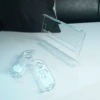 Transparent OLED up and down cover PC handle+PC rotor middle frame crystal shell