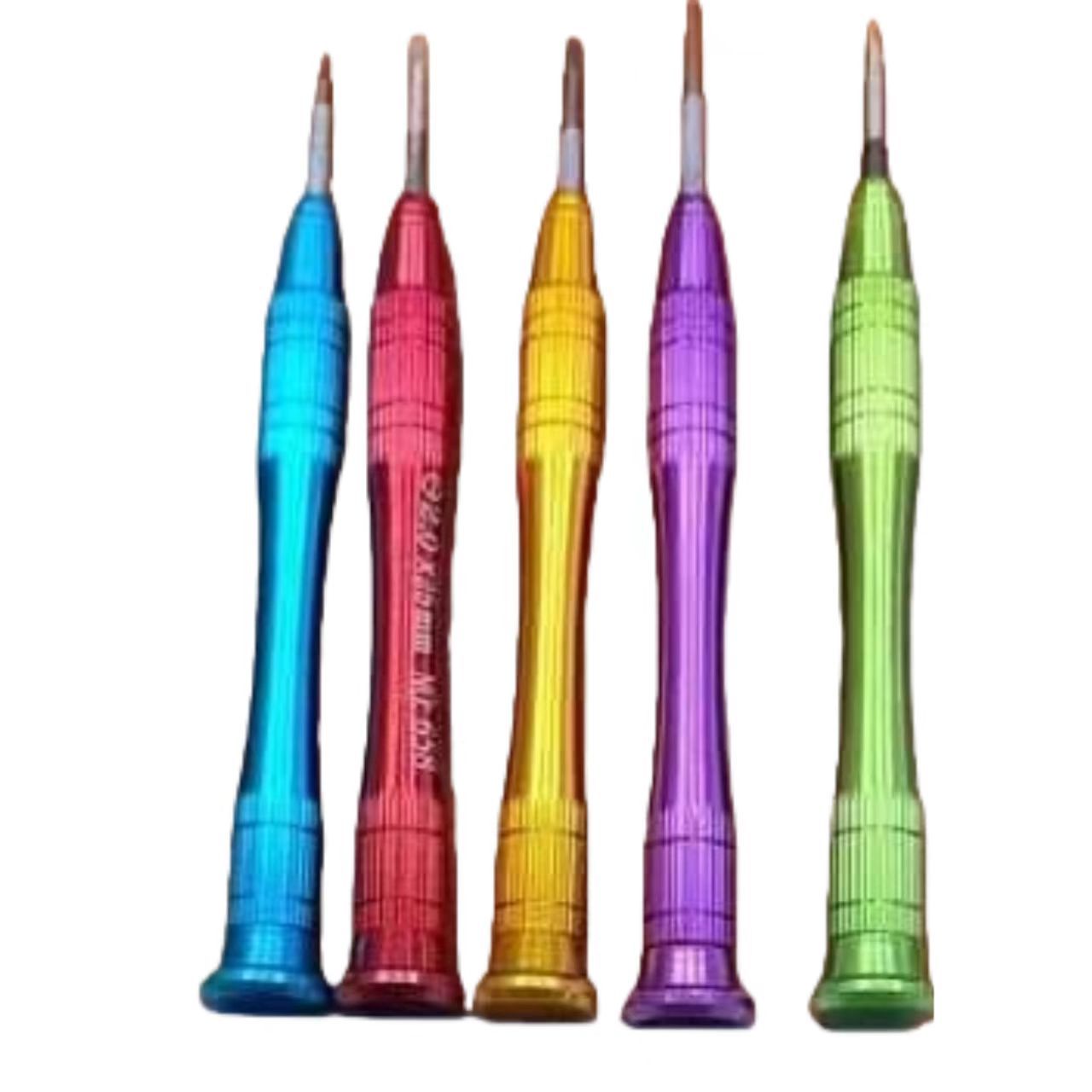 Aluminum Alloy Handle Precision Screwdriver S2 Steel Knife Rod Disassembly Watch Phone Repair Tool Complete Specifications