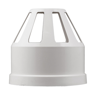 ✅ 50/75/110/160 Breathable Cap Pvc Rain Cap Roof Exhaust Ventilation Cap Plastic Water Pipe Vent Pipe