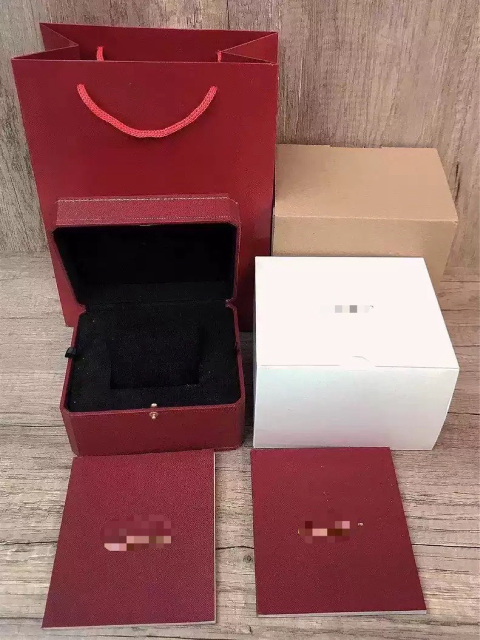 Cartier Watch Box Cartier Watch Storage Box Cheetah Tank Blue Balloon Santos Series Watch Box Yajia Box