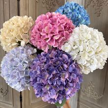 288片单支法式绣球高档婚庆仿真花婚礼场景布置花艺插花外贸绣球