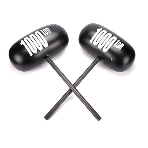 Stall Large Inflatable Hammer Thousand Ton Cartoon Hammer 1000 Ton Hammer Floor Push Scan QR Code Gift Whole Person Toy Wholesale
