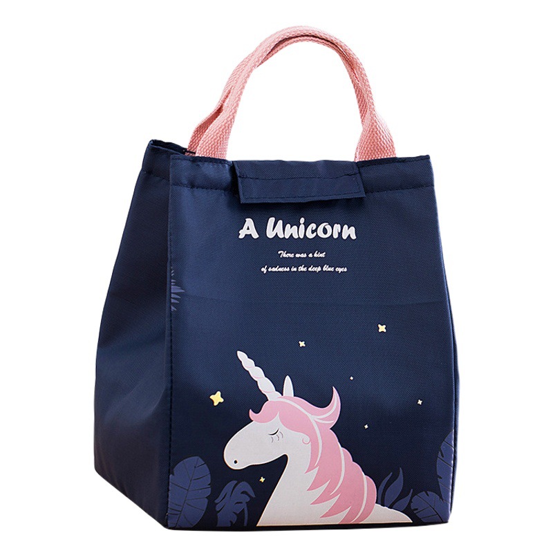 Dream portable large capacity thermal bag dream forest thickened aluminum foil thermal preservation bento lunch box bag lunch bag