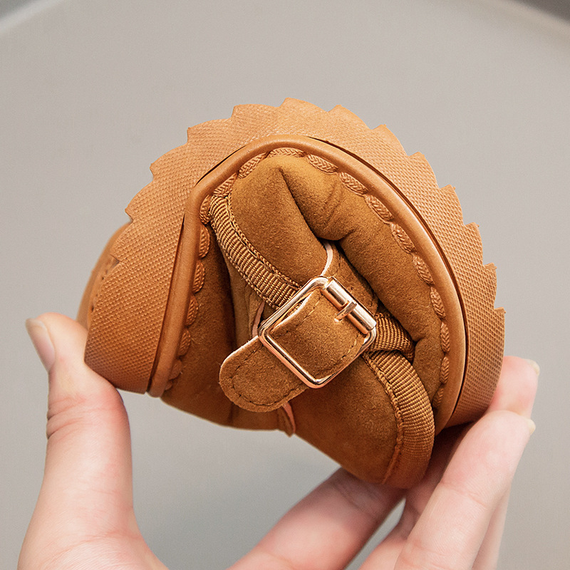 2023 Talvi Lasten Lumisaappaat Tyttöjen Kengät Uudet Talvisaappaat Poikien Saappaat Vauvan Pehmo Paksutettu Puuvillakengät_voghion.com