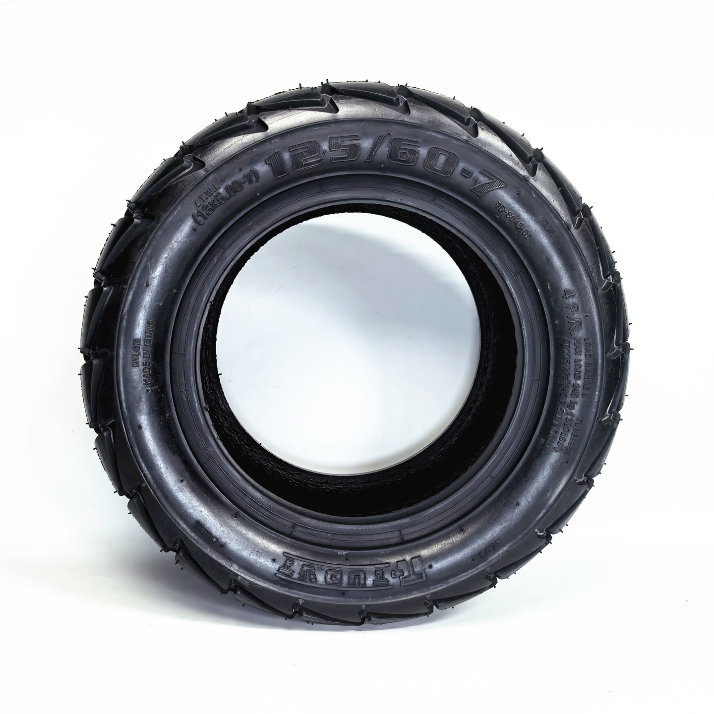 Aima electric scooter tire 13x5.00-7 vacuum tire 125/60-7 pedal electric scooter off-road outer tire